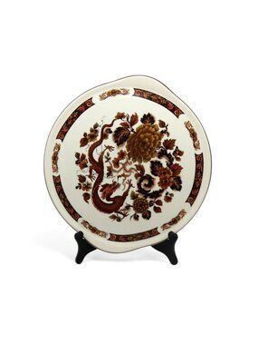 Vintage Myott Meakin Dragon of Kowloon Round Handled Plate England 12"